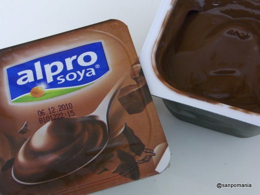 alpro：豆乳デザート;2010/05/09 ベルギーチョコレート