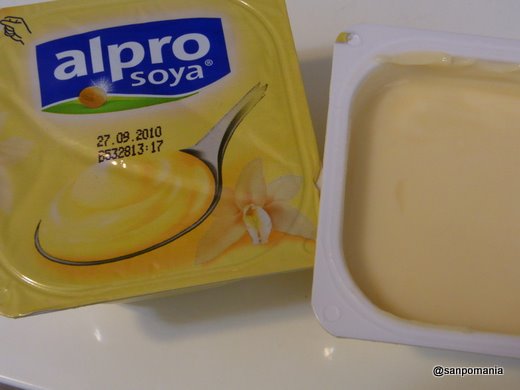 alpro：豆乳デザート;2010/05/09 バニラ