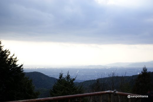 2011/01/09;醍醐寺 開山堂前の眺め