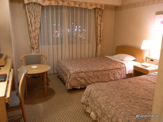 2011/03/03;新都ホテルのツインルーム