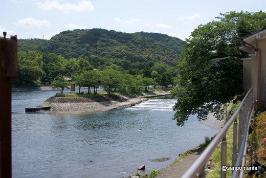 2011/06/25;中村藤吉 平等院店の前の景色